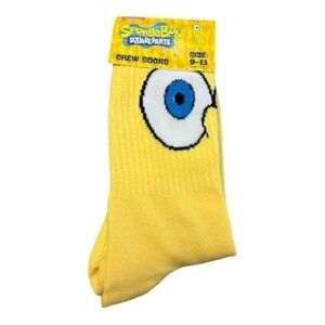 🆕 Nickelodeon Yellow SpongeBob Socks